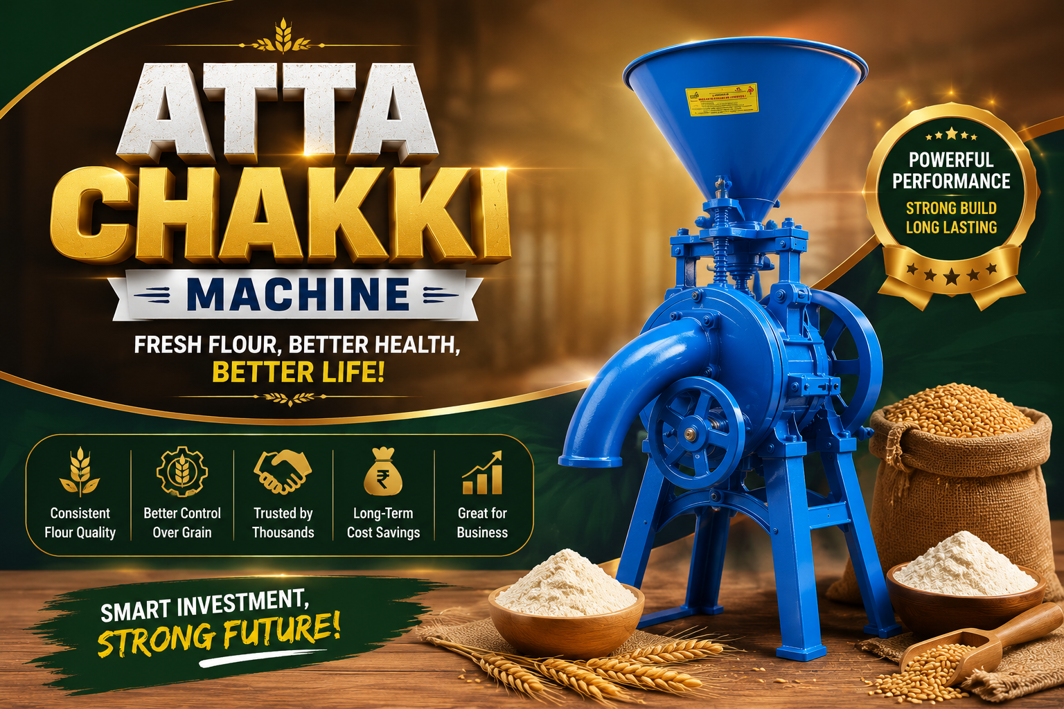   Best Atta Chakki Machine in Coimbatore: Complete Buying Guide for Home and Business